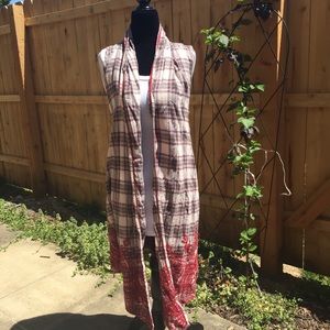 JOHNNY WAS draped vest